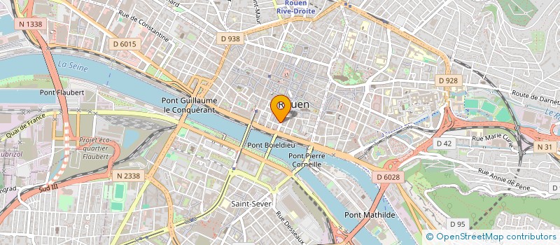 localisation de l'entreprise SUP SYNTHESE à ROUEN