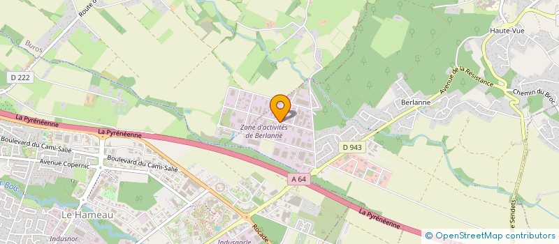 localisation de l'entreprise SUP-TEC  BUROS