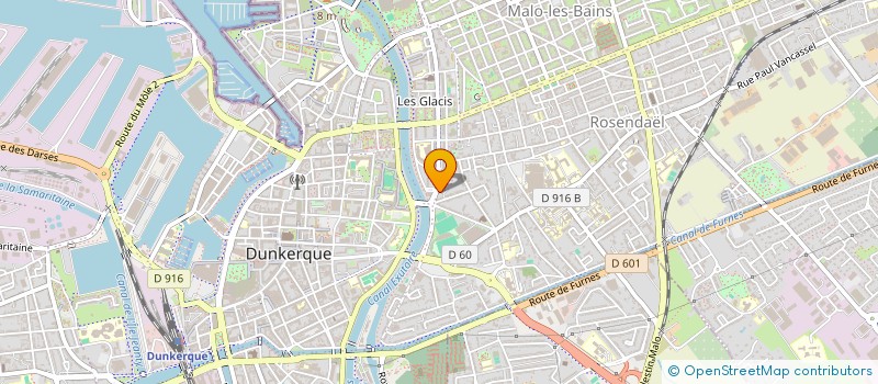 localisation de l'entreprise SUP59 à DUNKERQUE