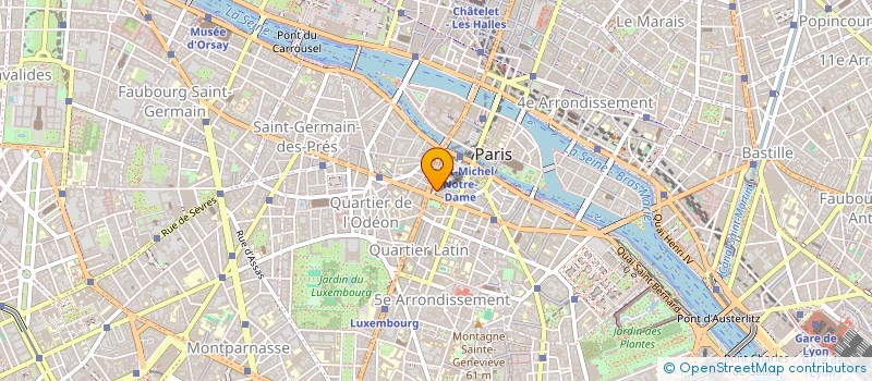 localisation de l'entreprise SUPA SARL  PARIS