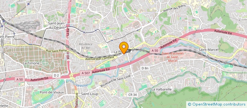 localisation de l'entreprise SUPAKI à MARSEILLE 11EME
