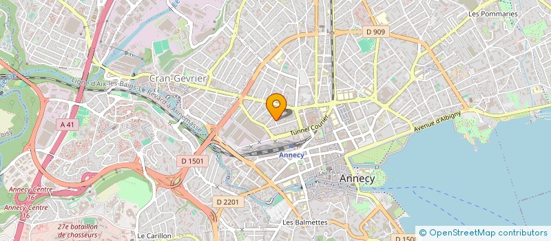 localisation de l'entreprise SUPANOTCH à ANNECY