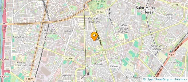 localisation de l'entreprise SUPDUC à GRENOBLE