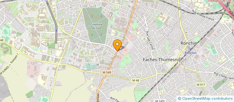 localisation de l'entreprise SUPER 400 à LILLE