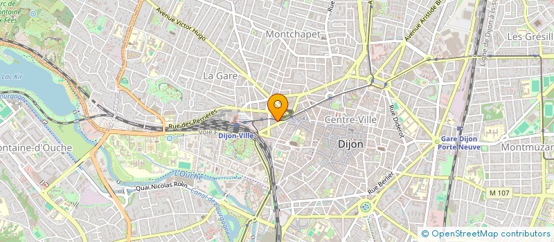 localisation de l'entreprise SUPER 8  DIJON