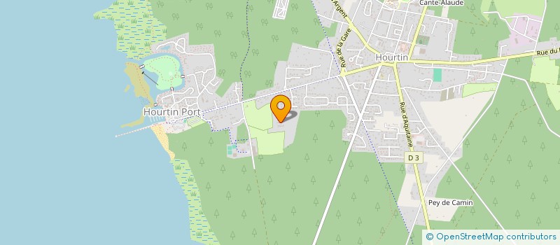 localisation de l'entreprise SUPER ABRASIF TECHNOLOGIE  HOURTIN