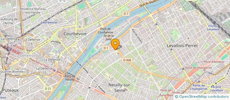 localisation de l'entreprise SUPER ARMS DEMENAGEMENT à NEUILLY-SUR-SEINE