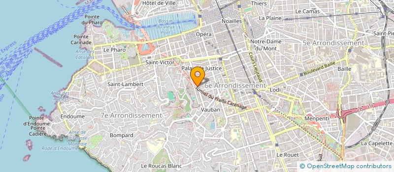 localisation de l'entreprise SUPER ASIA à MARSEILLE