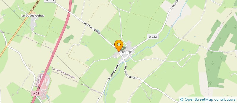 localisation de l'entreprise SUPER BICHES à LA FERTE-EN-OUCHE