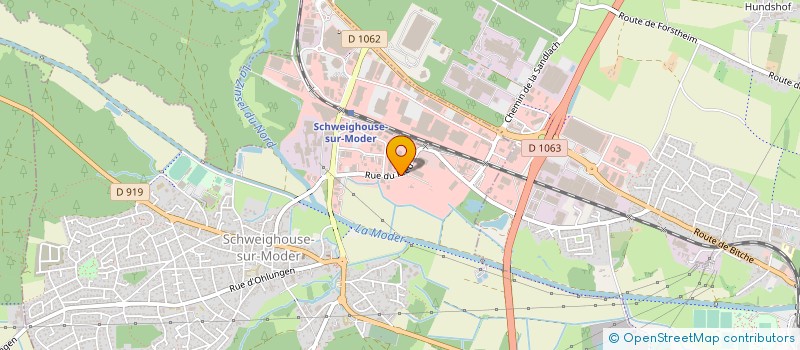 localisation de l'entreprise SUPER BIO à SCHWEIGHOUSE-SUR-MODER