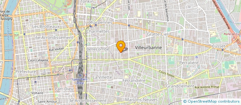 localisation de l'entreprise SUPER BRAND LICENCING à VILLEURBANNE