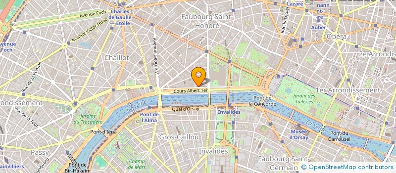 localisation de l'entreprise SUPER CADDY  PARIS