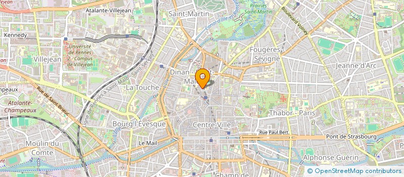 localisation de l'entreprise SUPER CANON  RENNES