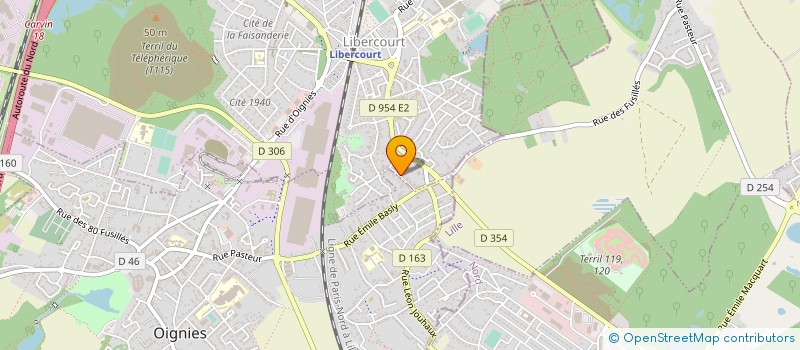 localisation de l'entreprise SUPER CARS  LIBERCOURT