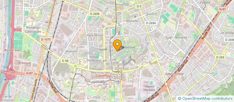 localisation de l'entreprise SUPER CASH 2000 à GRENOBLE