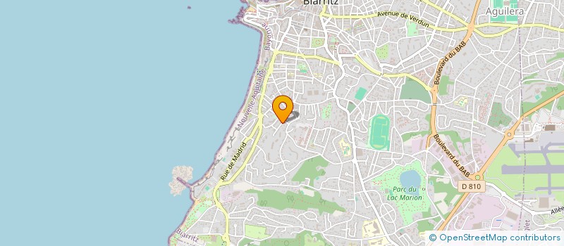 localisation de l'entreprise SUPER CELLULE à BIARRITZ