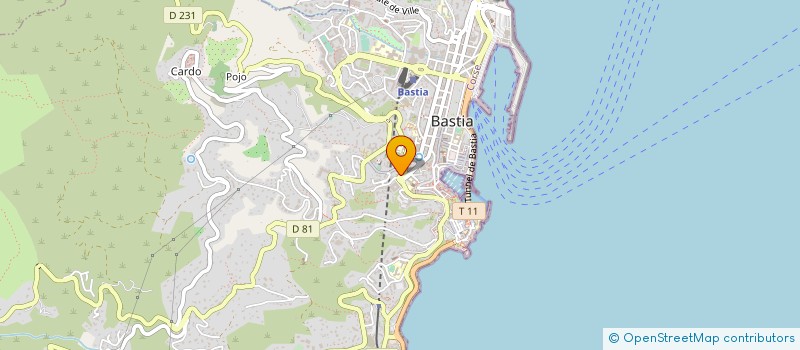 localisation de l'entreprise SUPER CHATAIGNE à CORTE