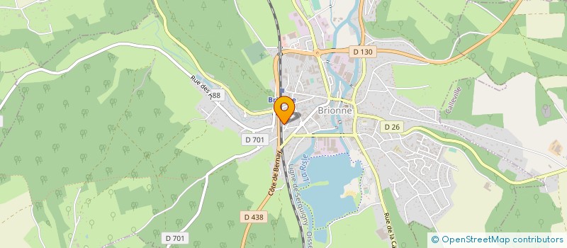 localisation de l'entreprise SUPER CLEAN  BRIONNE