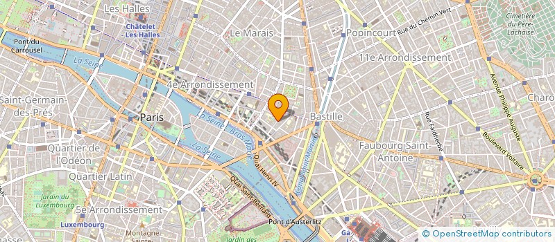localisation de l'entreprise SUPER COSMO à PARIS