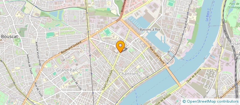 localisation de l'entreprise SUPER-DEAL  BORDEAUX