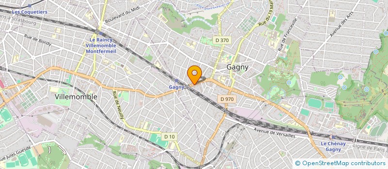 localisation de l'entreprise SUPER DECOR 2 à GAGNY