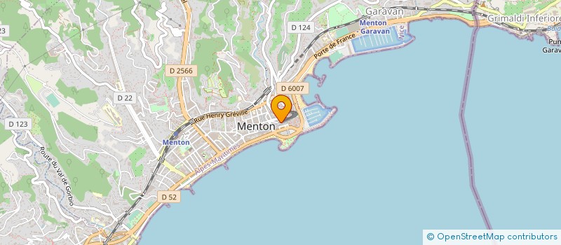 localisation de l'entreprise SUPER DIETETIC à MENTON