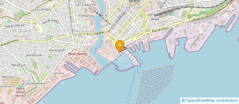 localisation de l'entreprise SUPER DISCO à BREST