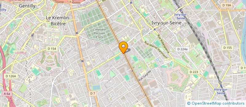 localisation de l'entreprise SUPER ECO à IVRY-SUR-SEINE