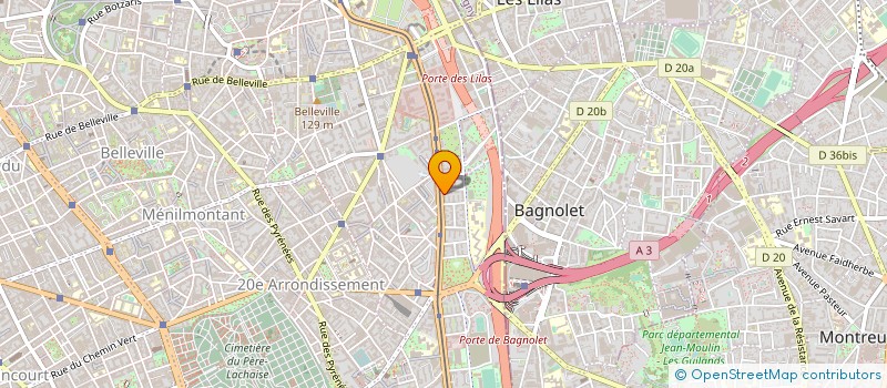 localisation de l'entreprise SUPER ESSOR  PARIS