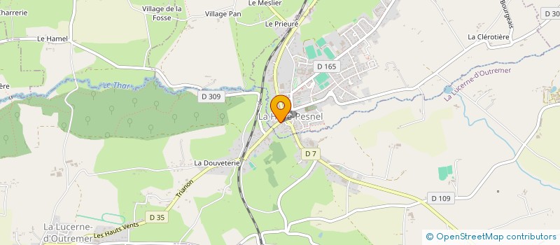 localisation de l'entreprise SUPER FABRIQUE  LA HAYE-PESNEL