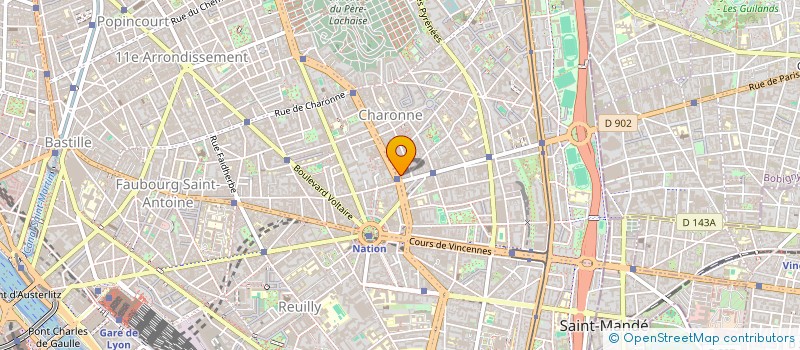 localisation de l'entreprise SUPER FASHION  PARIS