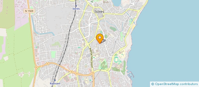 localisation de l'entreprise SUPER FLASH à ISTRES
