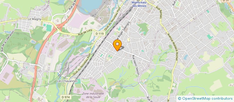 localisation de l'entreprise SUPER FLEURS à MONTCEAU-LES-MINES