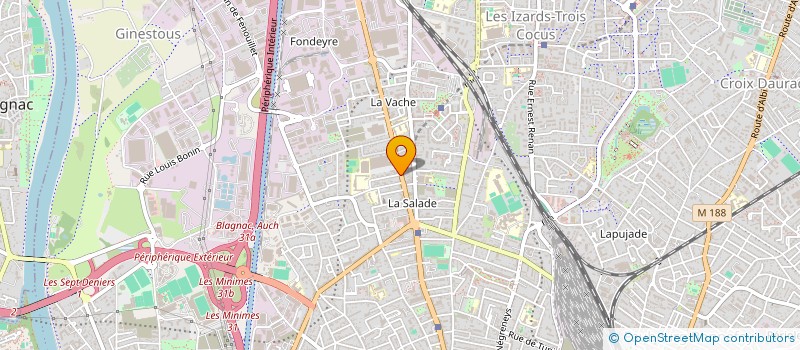 localisation de l'entreprise SUPER FLUX à TOULOUSE