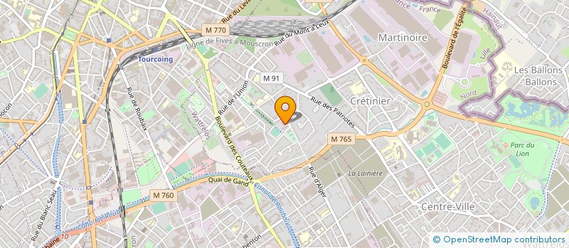 localisation de l'entreprise SUPER FRAIS à WATTRELOS