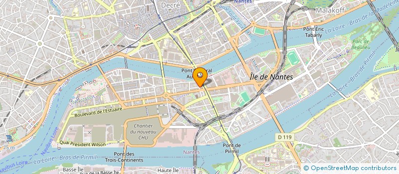localisation de l'entreprise SUPER GLUTEN  NANTES