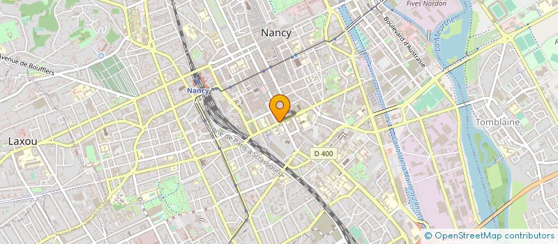 localisation de l'entreprise SUPER-GRADE à NANCY