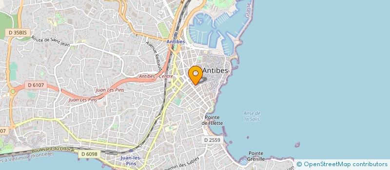 localisation de l'entreprise SUPER HALAL à ANTIBES