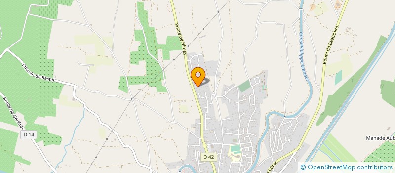 localisation de l'entreprise SUPER JET ST GILLES  SAINT-GILLES