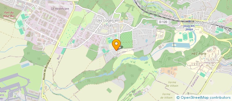 localisation de l'entreprise SUPER-KOSMIC  LES LOGES-EN-JOSAS