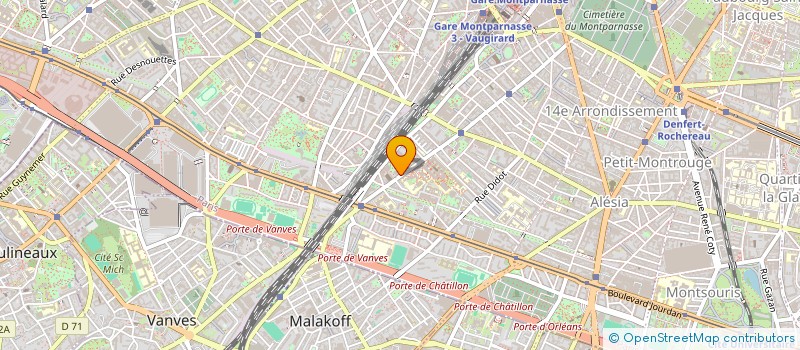 localisation de l'entreprise SUPER LOSSERAND à PARIS