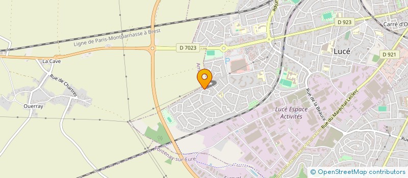 localisation de l'entreprise SUPER LY à LUCE