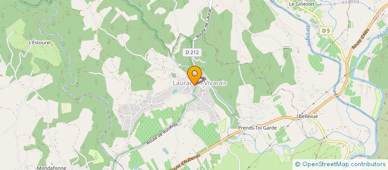 localisation de l'entreprise SUPER MAM à LAURAC-EN-VIVARAIS