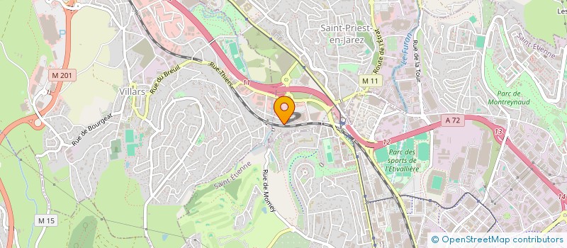 localisation de l'entreprise SUPER MAREE 42  SAINT-PRIEST-EN-JAREZ