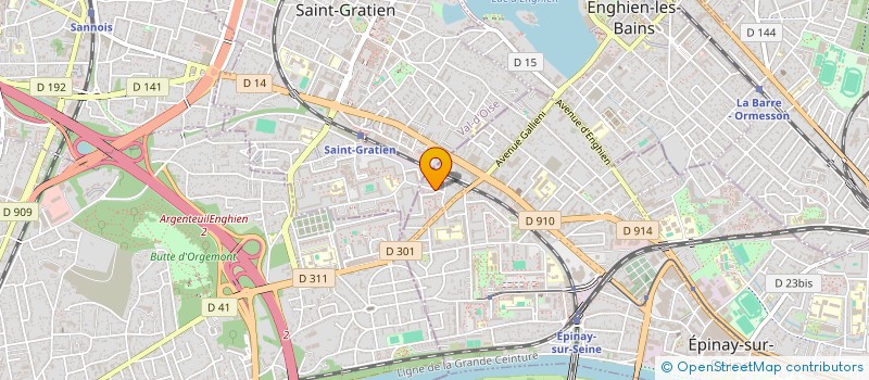 localisation de l'entreprise SUPER MAXI à EPINAY-SUR-SEINE