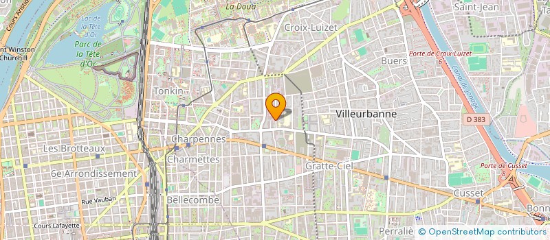 localisation de l'entreprise SUPER MAYAN  VILLEURBANNE