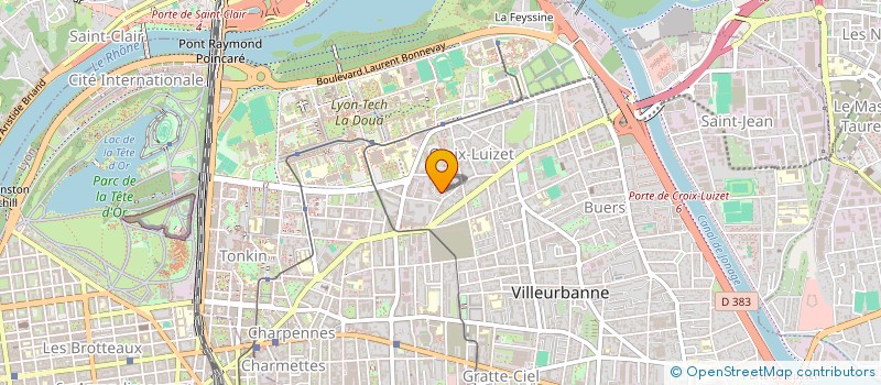 localisation de l'entreprise SUPER MEGA SUPER COOL REVOLUTION  VILLEURBANNE