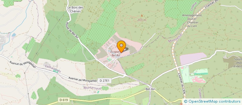 localisation de l'entreprise SUPER NOVA  VAILHAUQUES