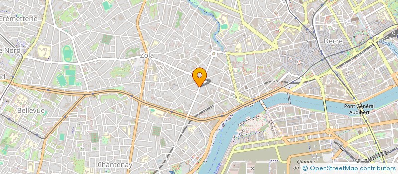 localisation de l'entreprise SUPER OUEST à NANTES