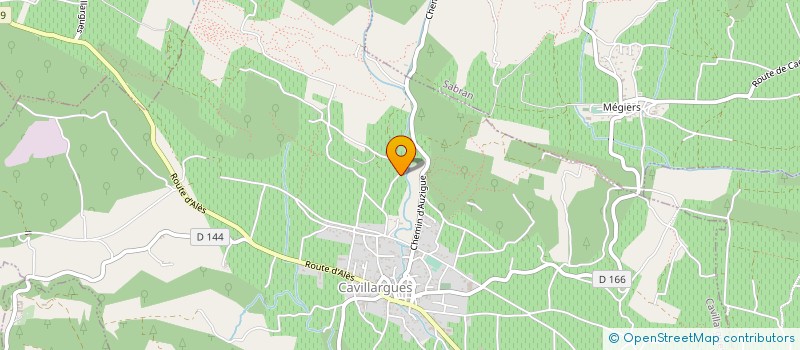 localisation de l'entreprise SUPER-POSE  CAVILLARGUES